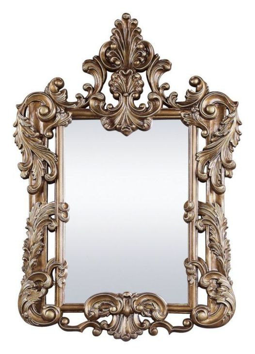 Constantine Brown and Gold Rectangular Wall Mirror