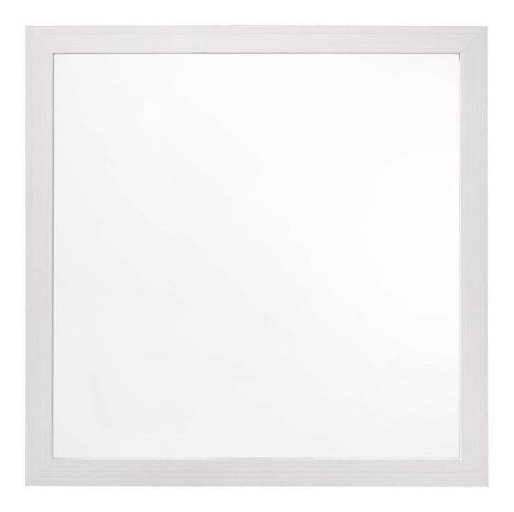 Casilda White Square Dresser Mirror