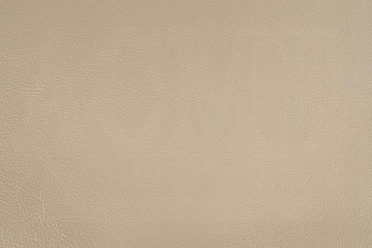 Sorina Beige and Antique Gold King Upholstered Panel Bed