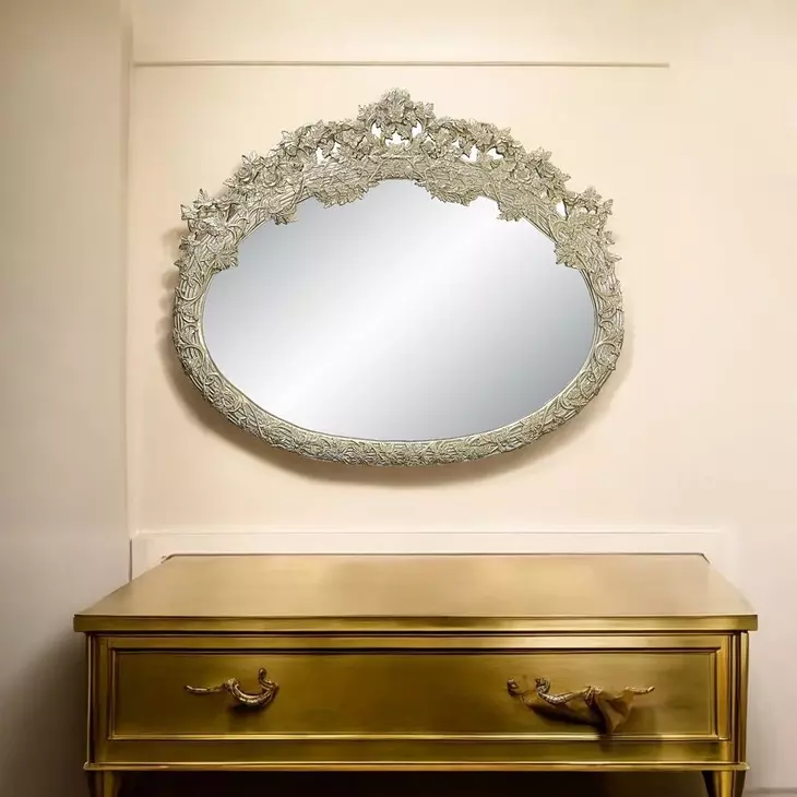 Sorina Antique Gold Oval Wall Mirror