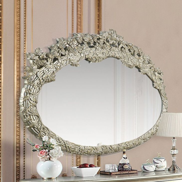 Sorina Antique Gold Oval Wall Mirror