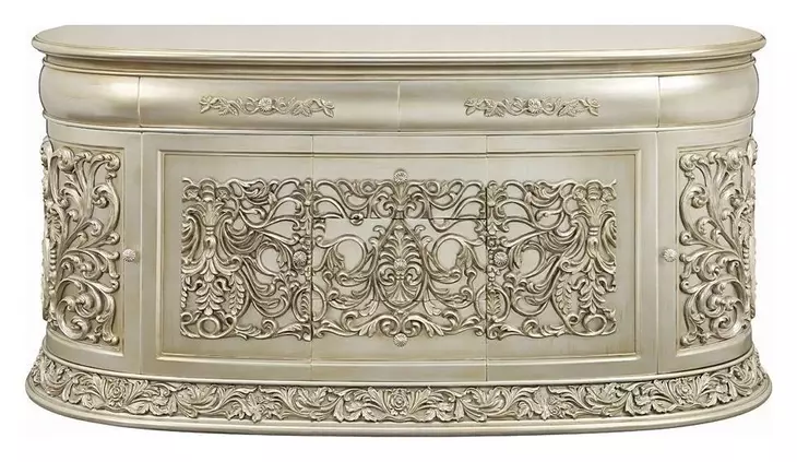 Sorina Antique Gold 5 Drawer Dresser