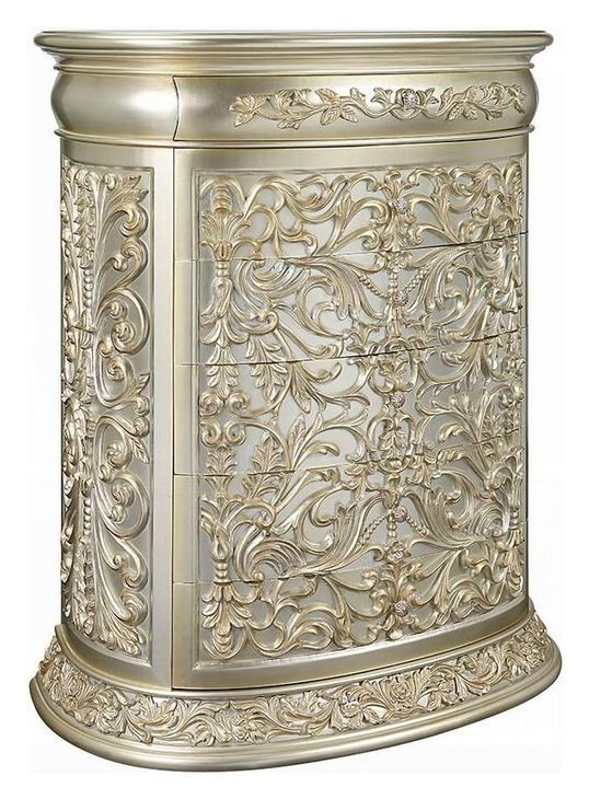 Sorina Antique Gold 6 Drawer Chest