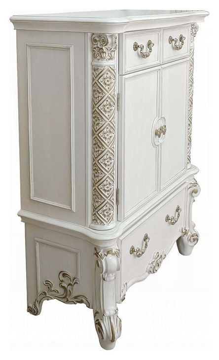 Vendome Antique Pearl Drawer Chest