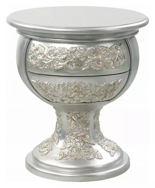 Sandoval Champagne 2 Drawer Nightstand
