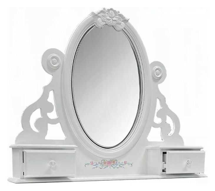 Flora White Youth Poster Bedroom Set