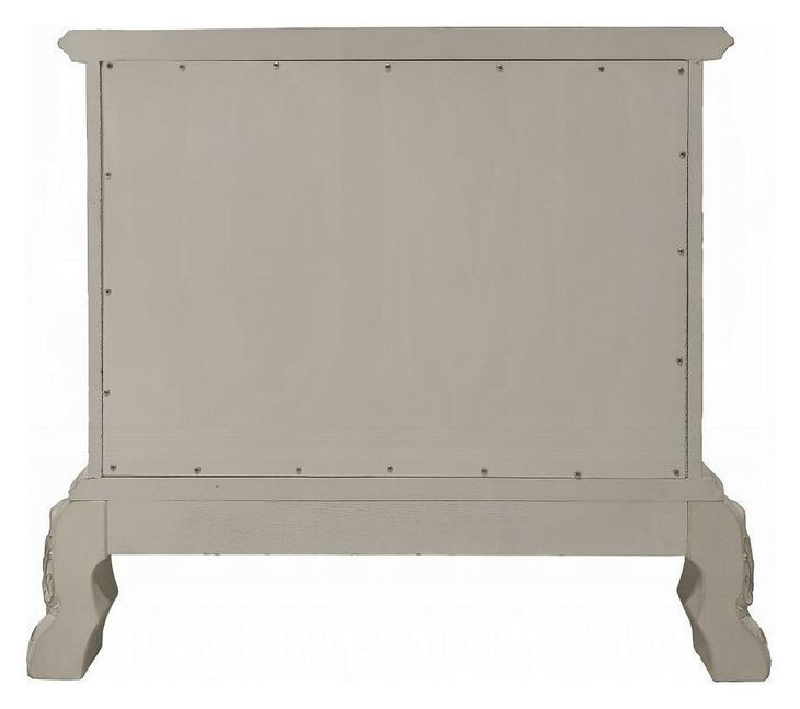 Dresden Bone White 2 Drawer Nightstand