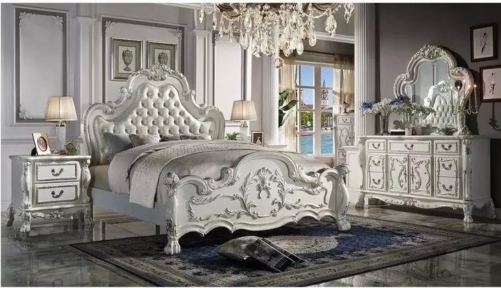 Dresden Bone White 7 Drawer Dresser