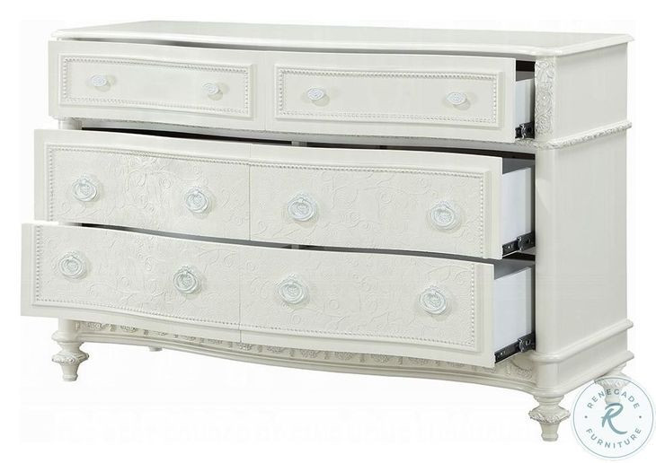 Dorothy Ivory 6 Drawer Dresser