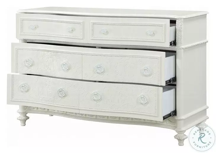 Dorothy Ivory 6 Drawer Dresser