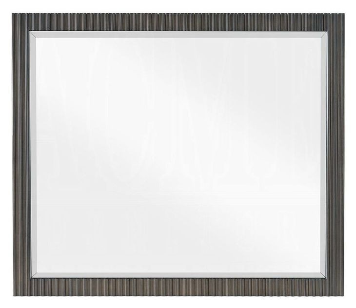 Clayten Espresso Rectangular Dresser Mirror