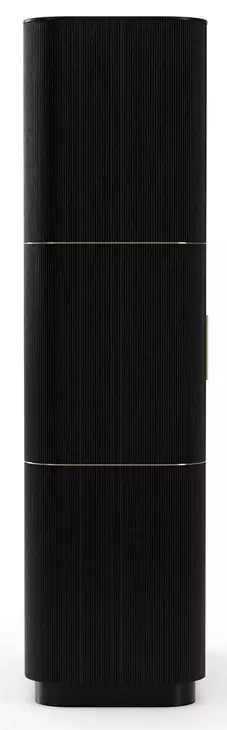 Love Dark Chocolate 2 Door Bar Cabinet with LED