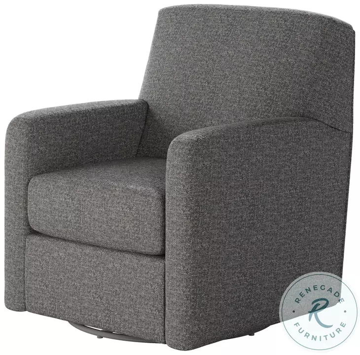 Flash Dance Wendover Charcoal Swivel Glider
