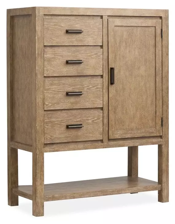 Plum Creek Sierra Brown and Elite Dove Upholstered Panel Bedroom Set