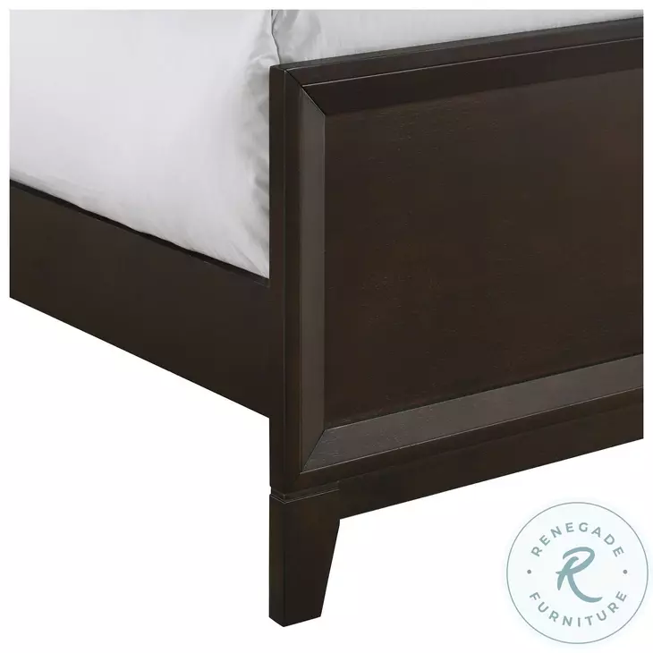 Warren Merlot Youth Panel Bedroom Set