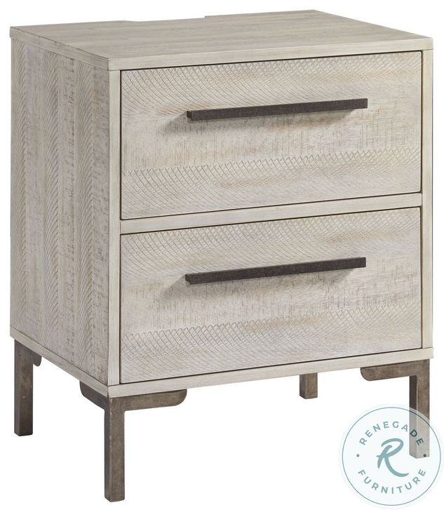 Beck Willow 2 Drawer Nightstand