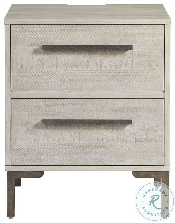 Beck Willow 2 Drawer Nightstand