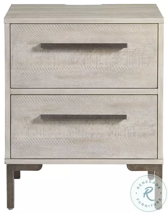 Beck Willow 2 Drawer Nightstand