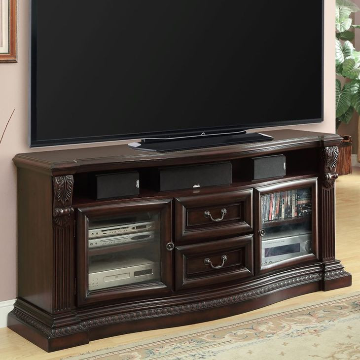 Bella Vintage Sienna 67" TV Console With Power Center