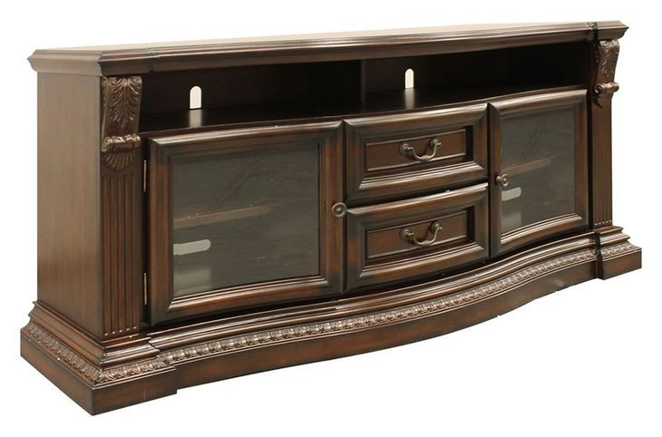 Bella Vintage Sienna 67" TV Console With Power Center