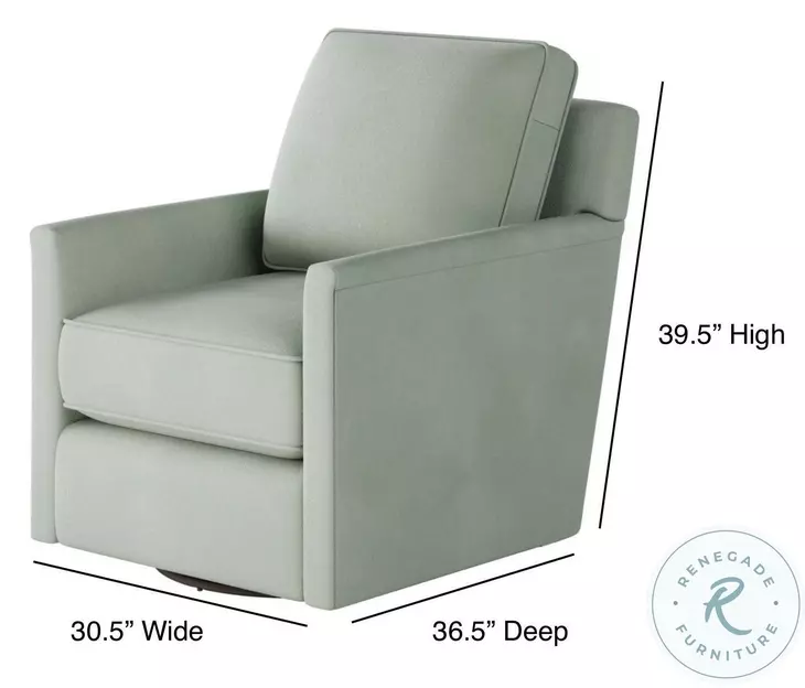 Bella Eucalyptus Swivel Glider