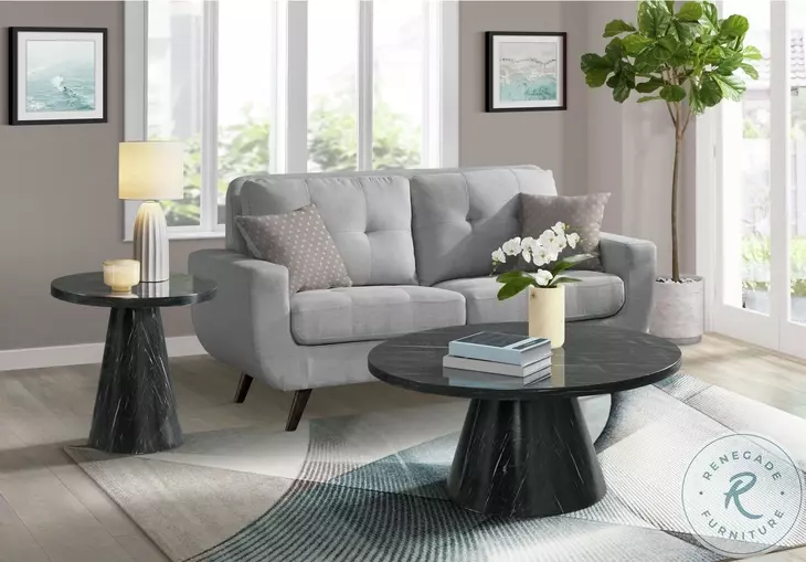 Odette Grey End Table