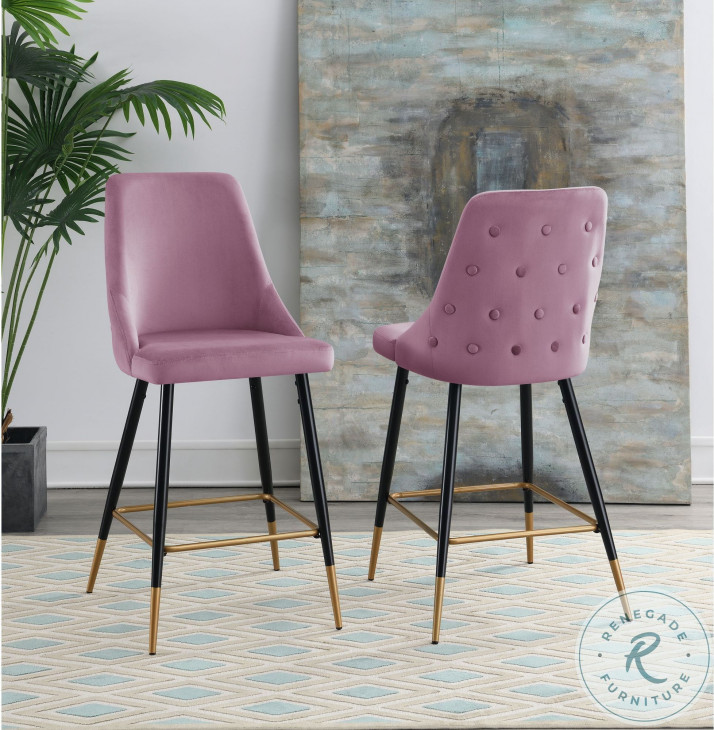 Zia Ben Blush Bar Stool Set Of 2 From Picket House Furnishings
