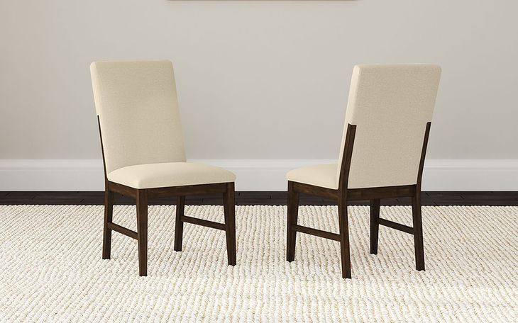 Berkeley Cream Upholstered Side Chair Set of 2