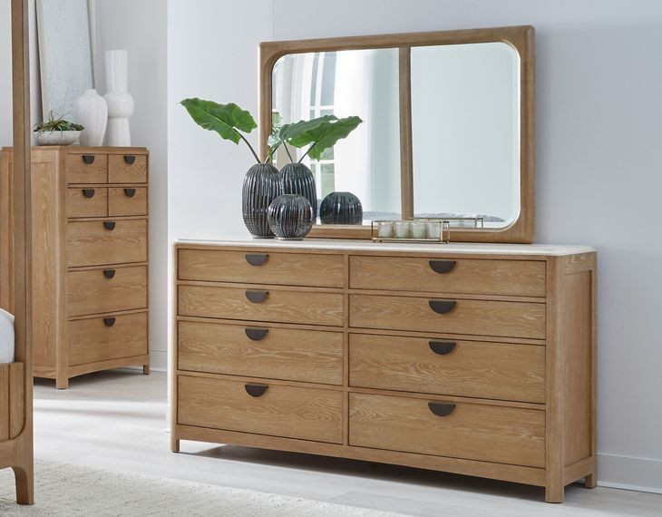 Escape Glazed Natural Oak Dresser