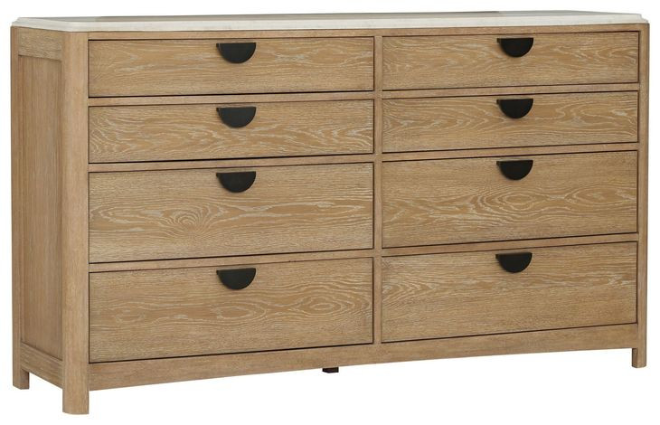 Escape Glazed Natural Oak Dresser
