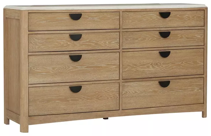 Escape Glazed Natural Oak Dresser