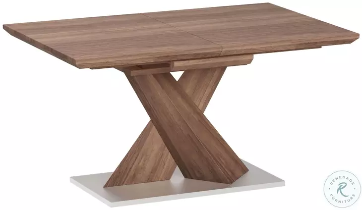 Bethany Walnut Extendable Dining Table