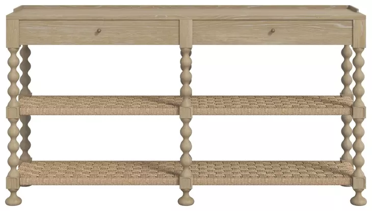 Haven Sun Oak Rectangular Console Table