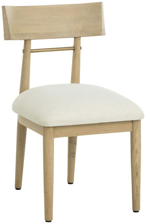 Sylvan Geralt Linen Performance Fabric Dining Chair Set of 2