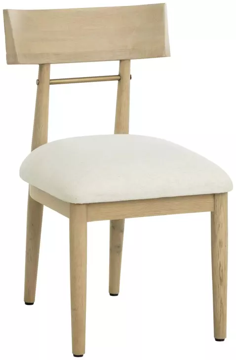 Sylvan Geralt Linen Performance Fabric Dining Chair Set of 2