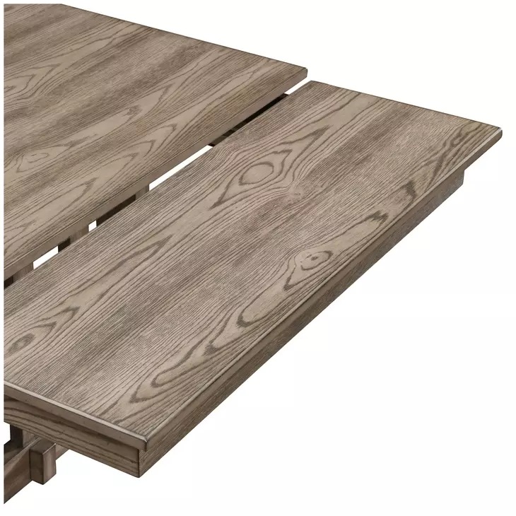 Harrisburg Walnut Brown 94" Extendable Rectangular Dining Table