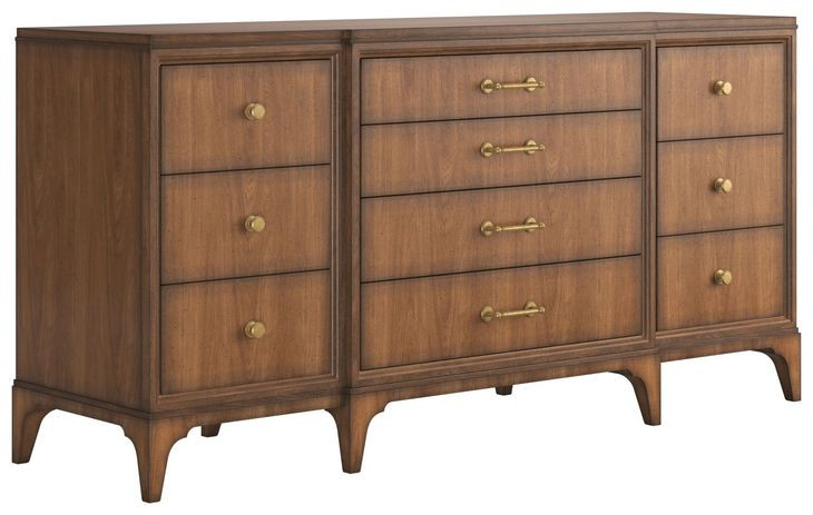 Harbor Lakeside Sepia 10 Drawer Dresser