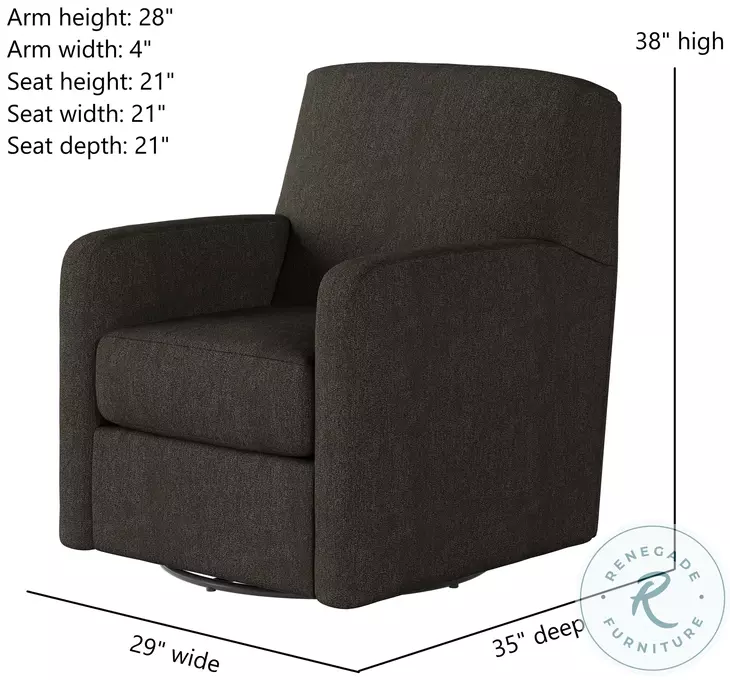 Flash Dance Halifax Java Swivel Glider