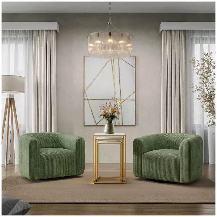 Biggs Forest Swivel Accent Chair From Jofran | Coleman Furniture