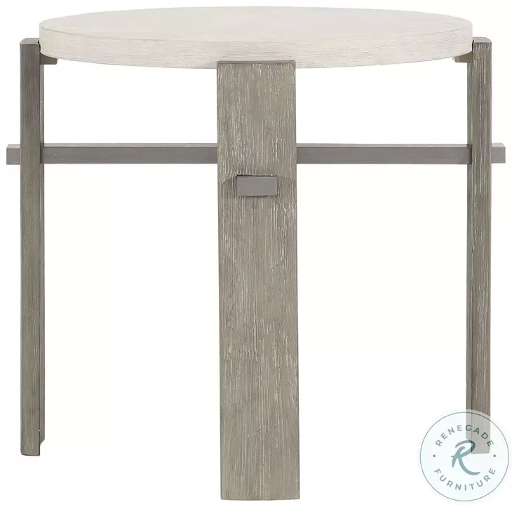 Foundations Linen And Light Shale Occasional Table Set