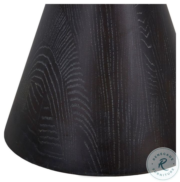 Benedict Volakas Marble And Cerused Black Bistro Dining Table