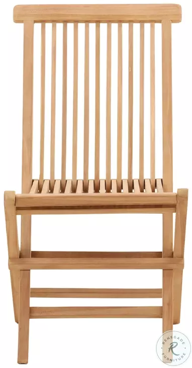 Ashdow Natural Folding Chair