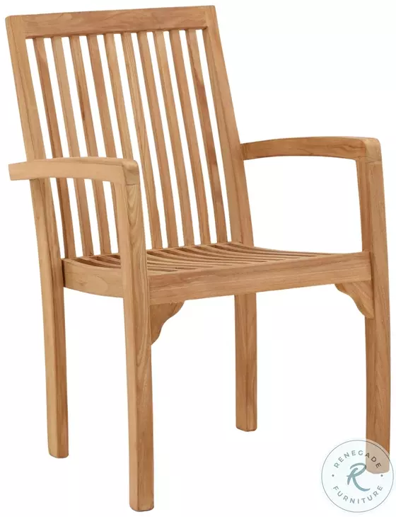Ashdow Natural Arm Chair