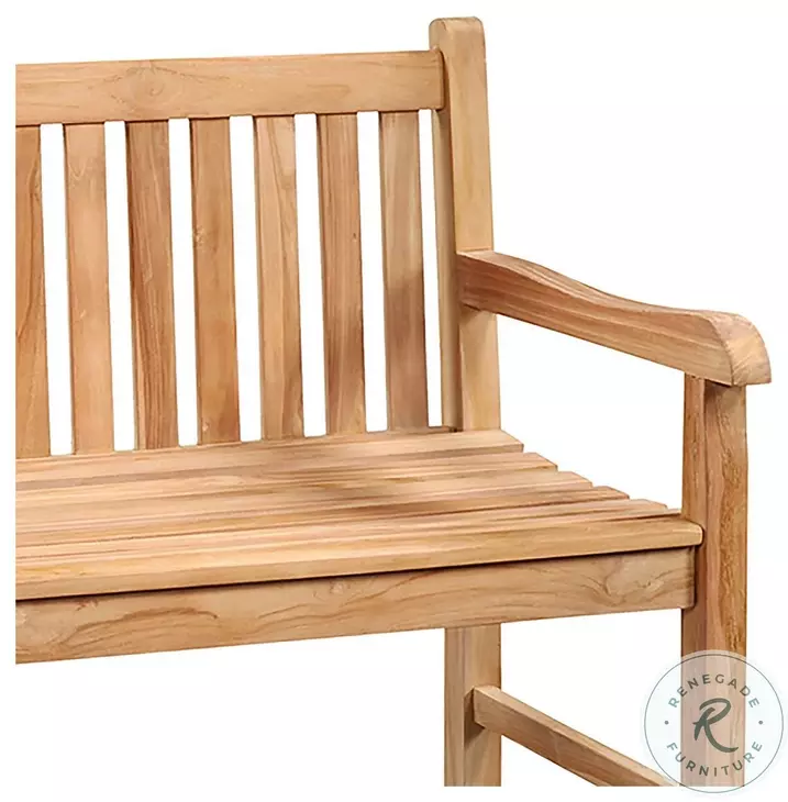 Windso Natural 51" Outdoor Bench