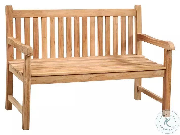 Windso Natural 51" Outdoor Bench