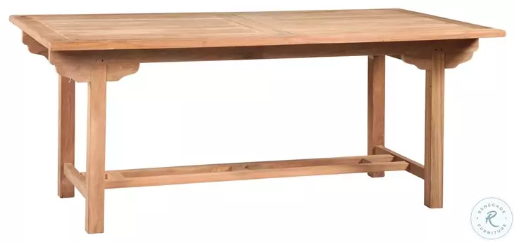 Artes Natural Outdoor Dining Table