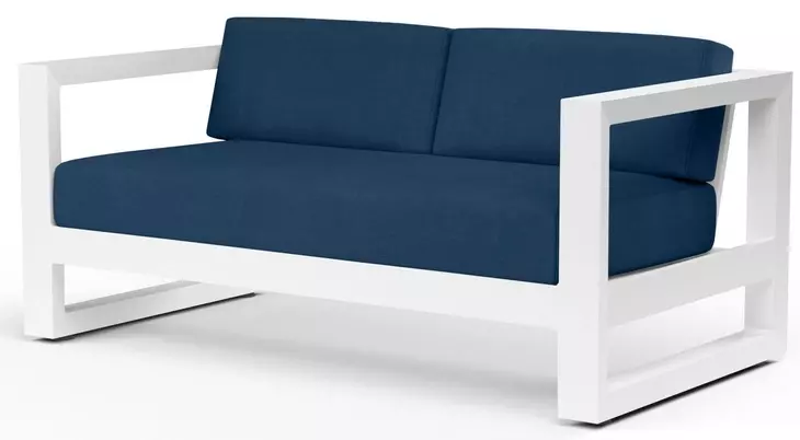Newport Spectrum Indigo 65" Outdoor Loveseat