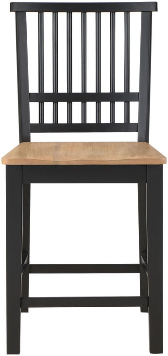 Magnolia Black 24″ Counter Height Stool Set of 2