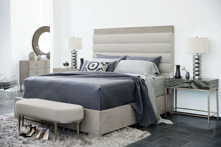 Linea Beige Metal Bench