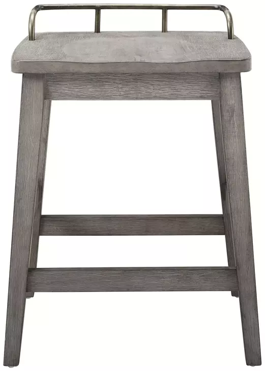 Ryan Smoky Oak Counter Height Stool
